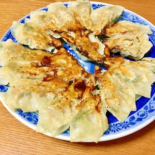 小松菜とシーチキンの餃子